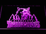 FREE Minnesota Timberwolves 2 LED Sign - Purple - TheLedHeroes