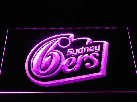 Sydney Sixers LED Neon Sign Electrical - Purple - TheLedHeroes