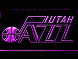 Utah Jazz 2 LED Neon Sign Electrical - Purple - TheLedHeroes