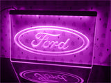 Ford LED Neon Sign USB - Purple - TheLedHeroes