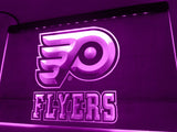 Philadelphia Flyers LED Neon Sign Electrical - Purple - TheLedHeroes