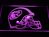 Austin Wranglers Helmet LED Sign - Purple - TheLedHeroes