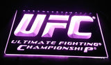 UFC LED Neon Sign USB - Purple - TheLedHeroes