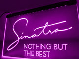 Frank Sinatra Nothing But the Best LED Neon Sign USB - Purple - TheLedHeroes