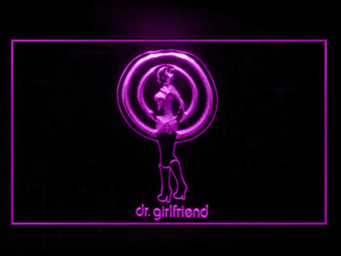 FREE The Venture Bros Dr Girlfriend LED Sign - Purple - TheLedHeroes