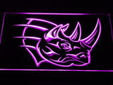 Grand Rapids Rampage 2 LED Neon Sign USB - Purple - TheLedHeroes