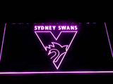 Sydney Swans LED Neon Sign USB - Purple - TheLedHeroes