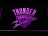 FREE Oklahoma City Thunder LED Sign - Purple - TheLedHeroes
