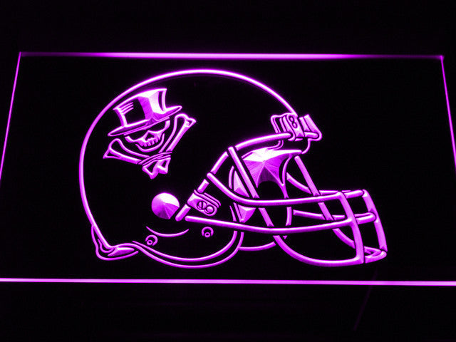 FREE New Orleans VooDoo Helmet LED Sign - Purple - TheLedHeroes