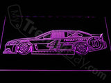 Kevin Harvick LED Neon Sign Electrical - Purple - TheLedHeroes