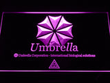 FREE Resident Evil Umbrella Corp LED Sign - Purple - TheLedHeroes