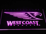 West Coast Eagles LED Neon Sign Electrical - Purple - TheLedHeroes