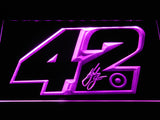 FREE Kyle Larson LED Sign - Purple - TheLedHeroes