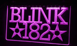 Blink 182 (2) LED Neon Sign USB - Purple - TheLedHeroes