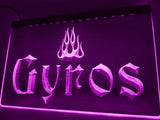 Gyros LED Neon Sign USB - Purple - TheLedHeroes