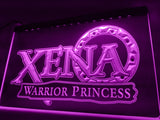 Xena Warrior Princess LED Neon Sign USB - Purple - TheLedHeroes