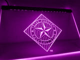 Texas Rangers (7) LED Neon Sign USB - Purple - TheLedHeroes