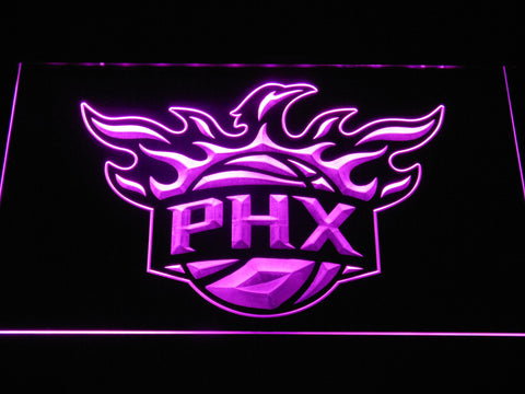 Phoenix Suns 2 LED Sign - Purple - TheLedHeroes