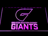 Greater Western Sydney Giants LED Neon Sign Electrical - Purple - TheLedHeroes