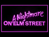 FREE A Nightmare On Elm Street (2) LED Sign - Purple - TheLedHeroes