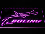 Boeing LED Neon Sign USB - Purple - TheLedHeroes