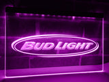 Bud Light (2) LED Neon Sign USB - Purple - TheLedHeroes