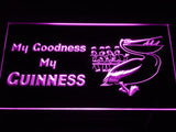 My Goodness My Guinness LED Neon Sign USB - Purple - TheLedHeroes
