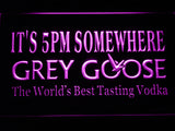 FREE Grey Goose It's 5 pm Somewhere LED Sign - Purple - TheLedHeroes