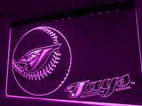 Toronto Blue Jays (2) LED Neon Sign USB - Purple - TheLedHeroes