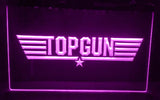 Top Gun Movie Logo Bar Decor LED Neon Sign Electrical - Purple - TheLedHeroes