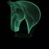 Horse 3D LED LAMP -  - TheLedHeroes