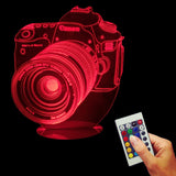 Camera Lens 3D LED LAMP -  - TheLedHeroes