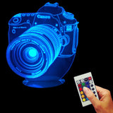 Camera Lens 3D LED LAMP -  - TheLedHeroes