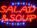 Salad & Soup LED Sign WhiteBoard -  - TheLedHeroes