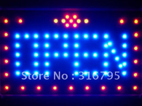 OPEN Modern Display Led Sign WhiteBoard -  - TheLedHeroes