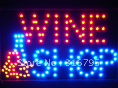 Wine Shop Bar Beer Led Sign WhiteBoard -  - TheLedHeroes