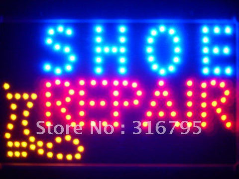 Shoe Repair Shop Led Sign WhiteBoard -  - TheLedHeroes