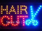 Hair Cut Scissor LED Sign WhiteBoard -  - TheLedHeroes