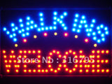 Walk Ins Welcome LED Sign WhiteBoard -  - TheLedHeroes