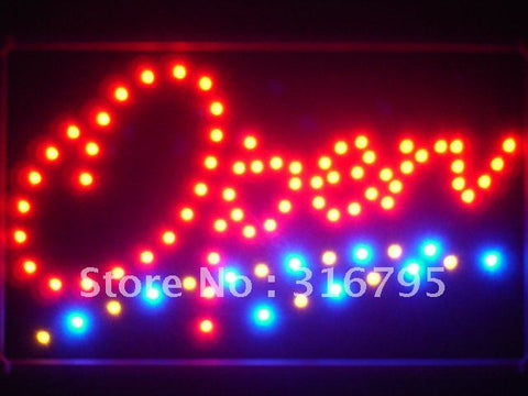 OPEN Script LED Sign Whiteboard -  - TheLedHeroes