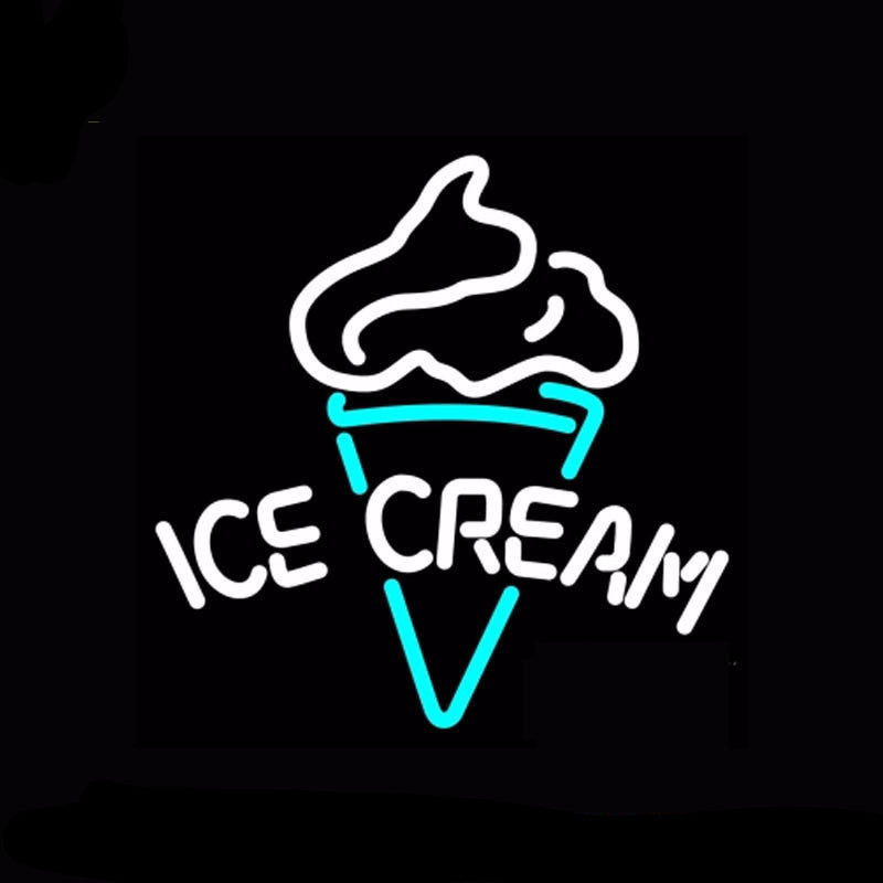 Ice Cream Neon Bulbs Sign 17x17 -  - TheLedHeroes