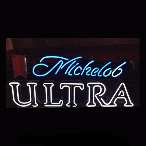 Michelob Ultra Neon Bulbs Sign 24x12 -  - TheLedHeroes