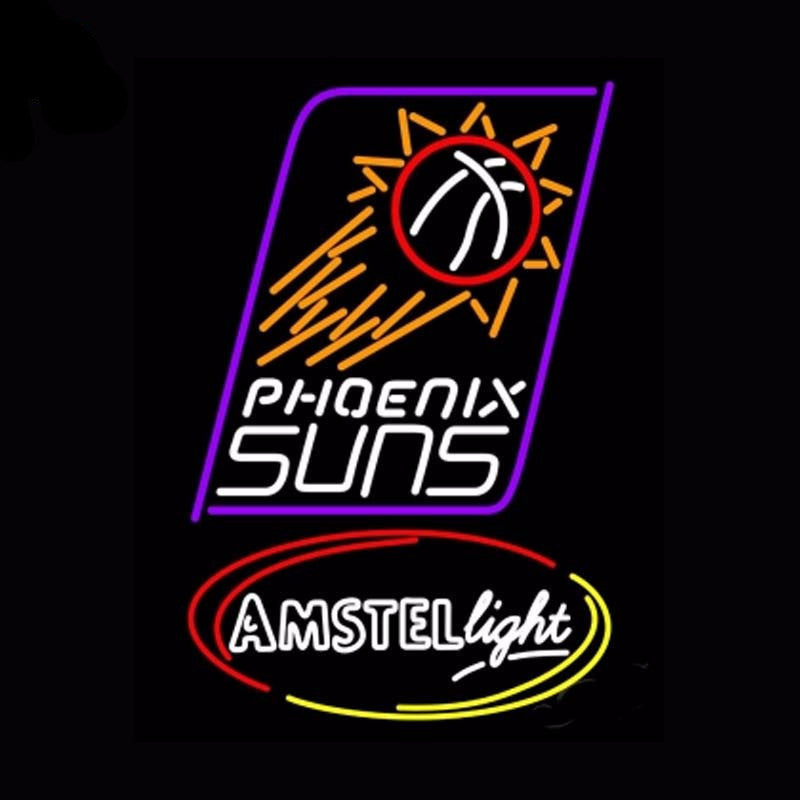 Phoenix Suns Neon Bulbs Sign 24x31 -  - TheLedHeroes