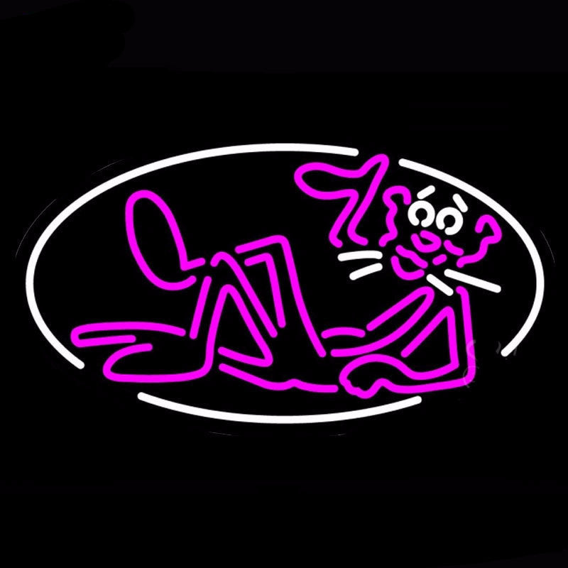 The Pink Panther Neon Bulbs Sign 30x17 -  - TheLedHeroes