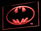 Batman Hero Man Cave LED Sign - Red - TheLedHeroes