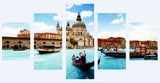 Venice 5 Pcs Wall Canvas -  - TheLedHeroes