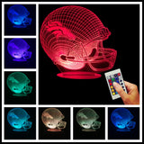 NFL Team Helmet 3D LED LAMP -  - TheLedHeroes