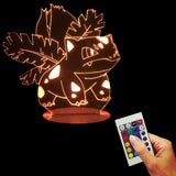 Venusaur Pokemon 3D LED LAMP -  - TheLedHeroes