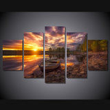Ringerike Norway 5 Pcs Wall Canvas -  - TheLedHeroes