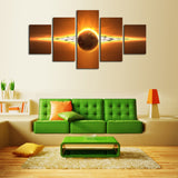 Sunrise 5 Pcs Wall Canvas -  - TheLedHeroes